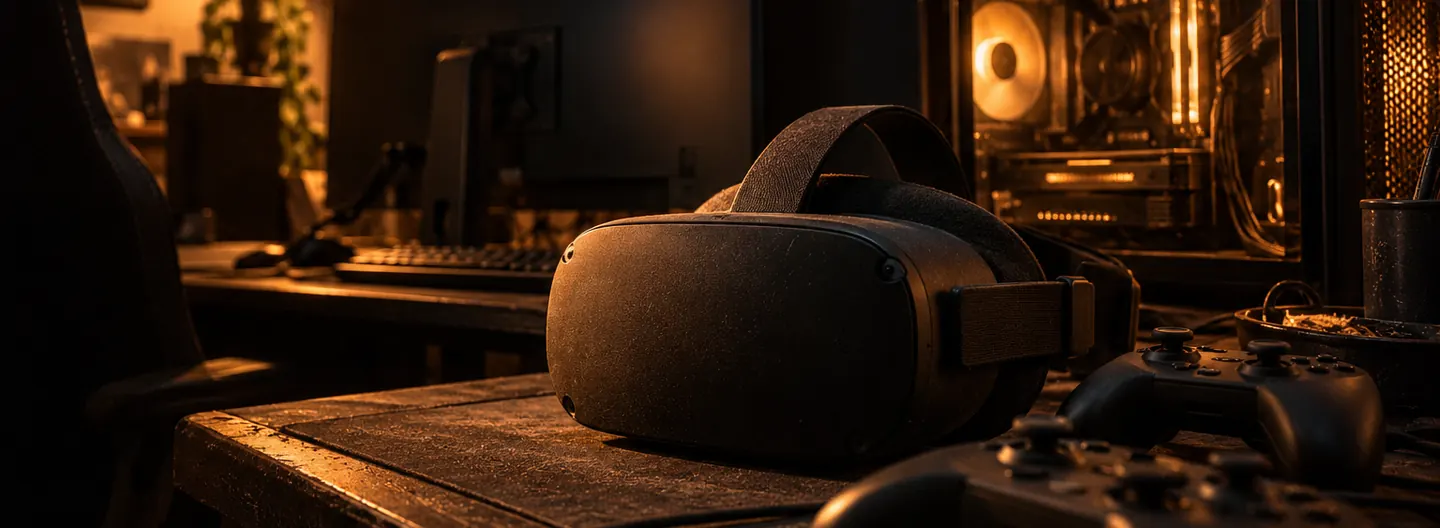 Illustration of the setting of Deepthroat Simulator (PC VR)
