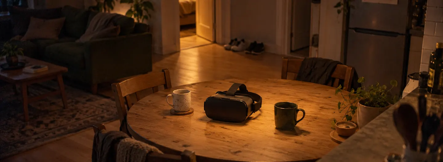 Illustration of the setting of Flatmates with Benefits